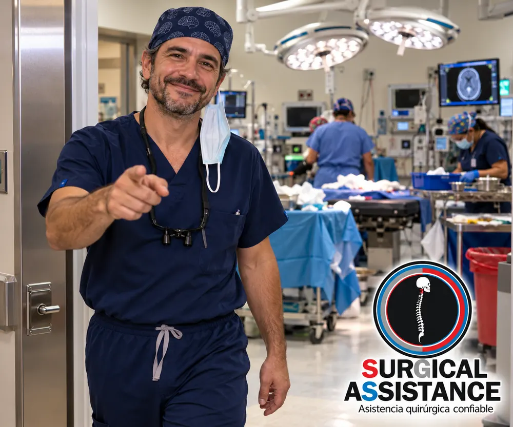 Cirujano de Surgical Assistance en el quirófano